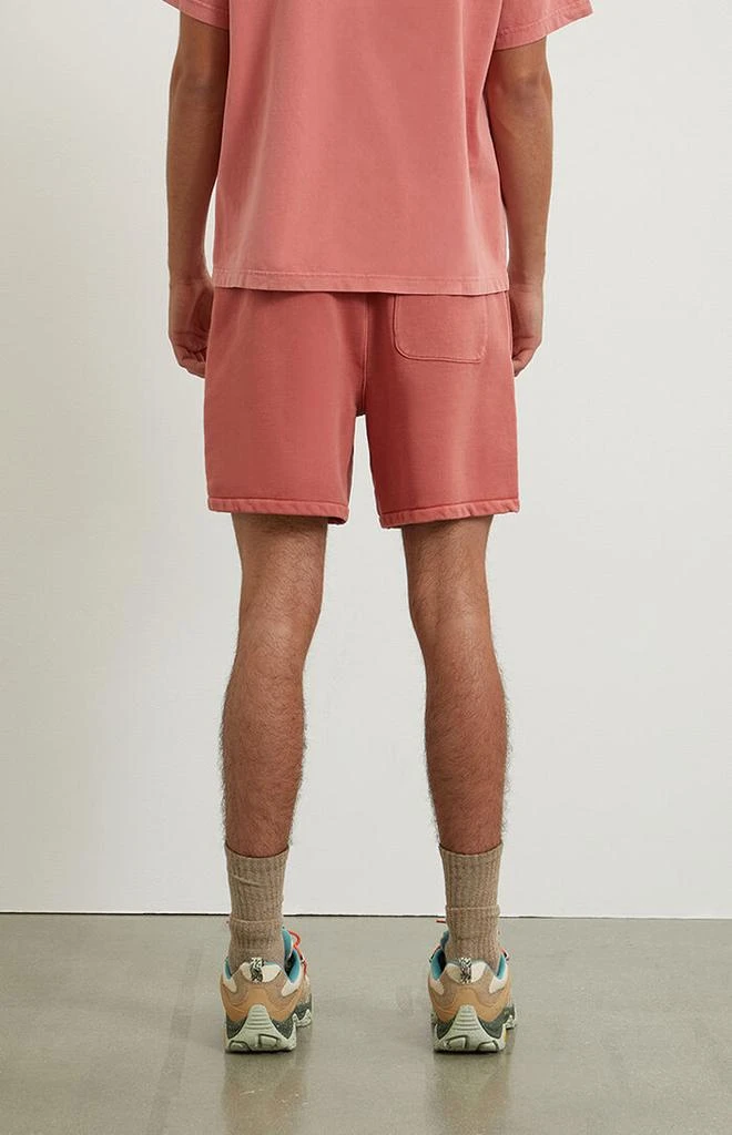 A.R.C. Red Heavyweight Fleece Sweat Shorts 5