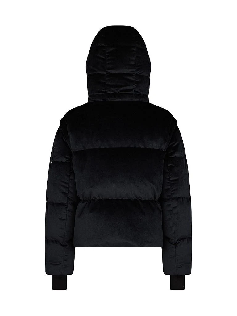 Moose Knuckles Misti Gold Velour Down Puffer Jacket 3