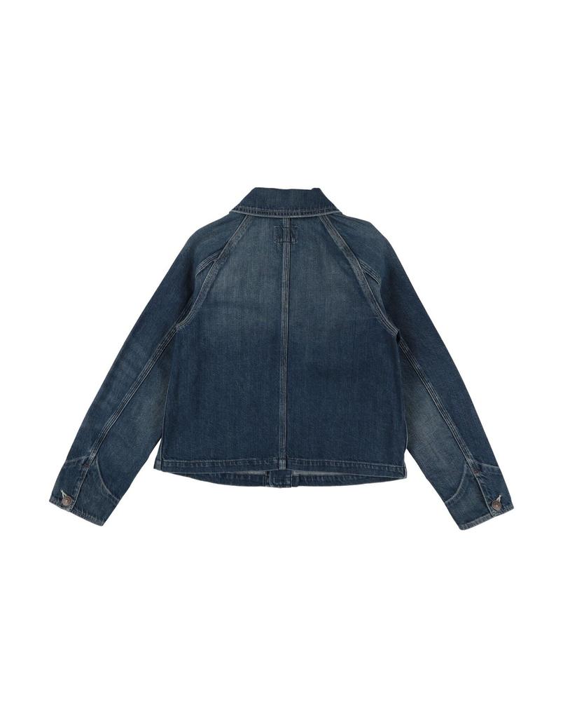 近年モデル 美品 POLO RALPH LAUREN DENIM BOA JKT Polo Ralph Lauren Patchwork Denim Trucker Jacket (Blue, X