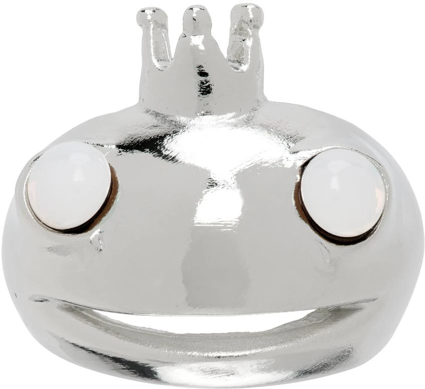 Collina Strada Silver Frog Prince Ring 1