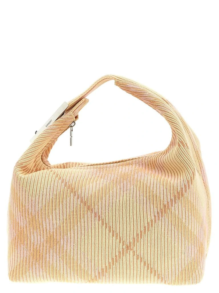 Burberry Burberry Medium Peg Checked Duffle Tote Bag 1