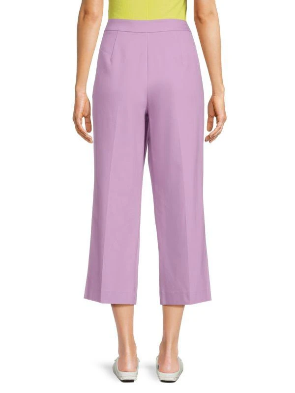 BCBG Pleated Cropped Pants 2