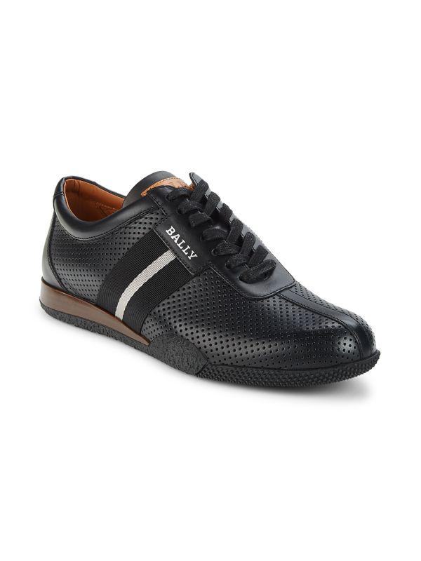 Bally Perforated Leather Sneakers
