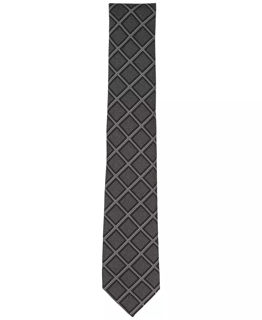 Alfani Men's Oakmont Grid Slim Tie, Macy's Exclusive