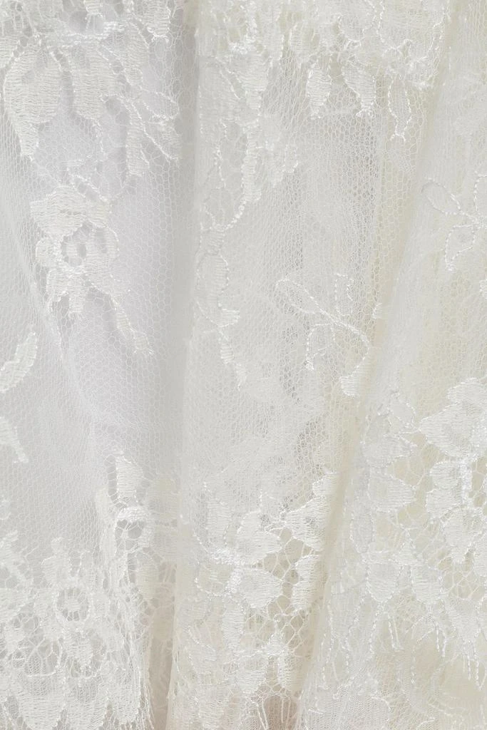 Valentino Tiered lace maxi skirt 4