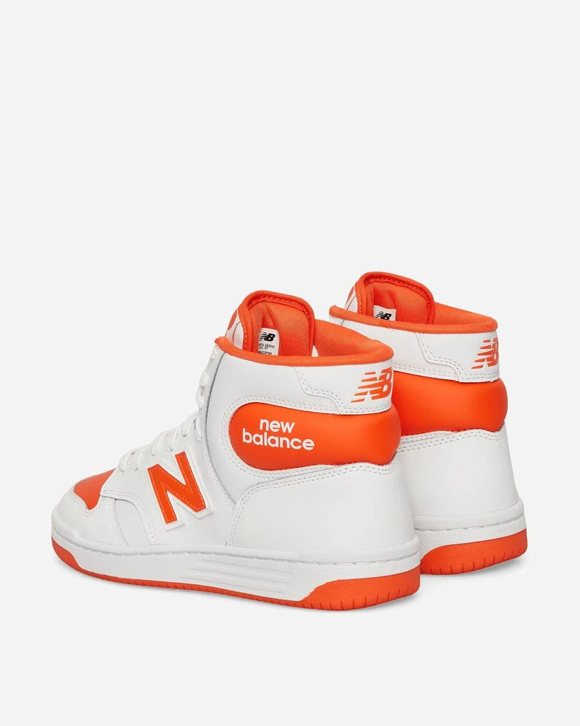 New Balance 480 Hi Sneakers White / Orange 4