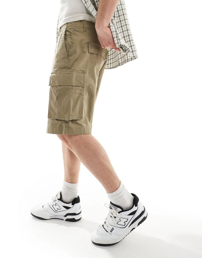 ALL SAINTS AllSaints Slane cargo shorts in light khaki 1