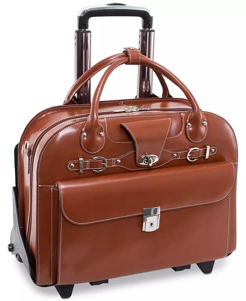 McKlein Roseville Detachable Wheeled Briefcase