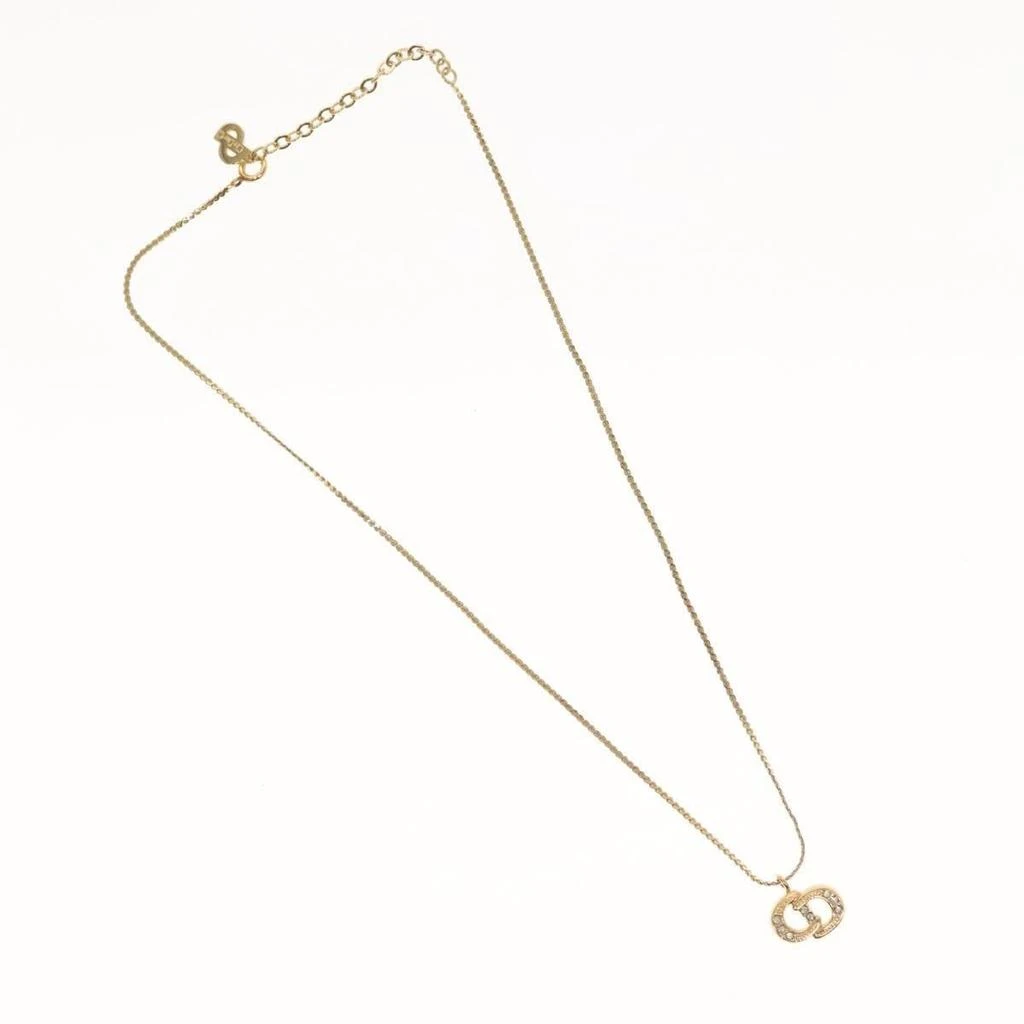 Dior Cd Pendant Necklace -Plated Metal Jewelry (Pre-Owned)
