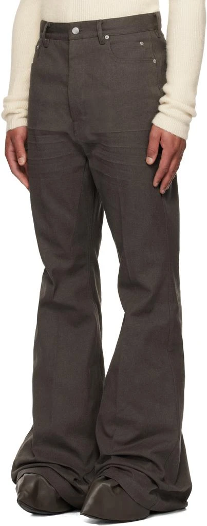 Rick Owens Brown Concordians Bolan Jeans 4