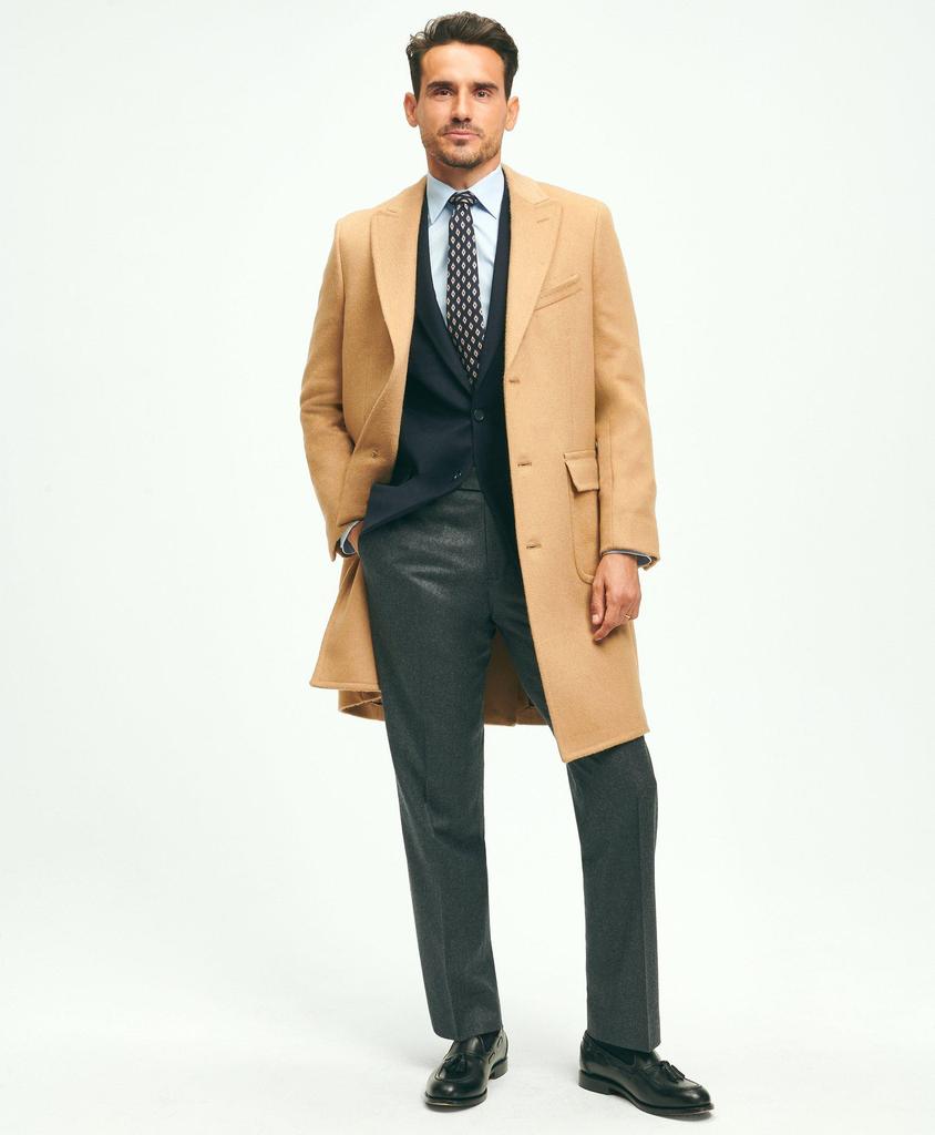 Brooks Brothers Camel Hair Polo Coat