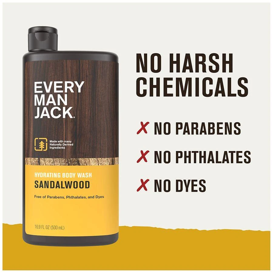 Every Man Jack Body Wash Sandalwood 4