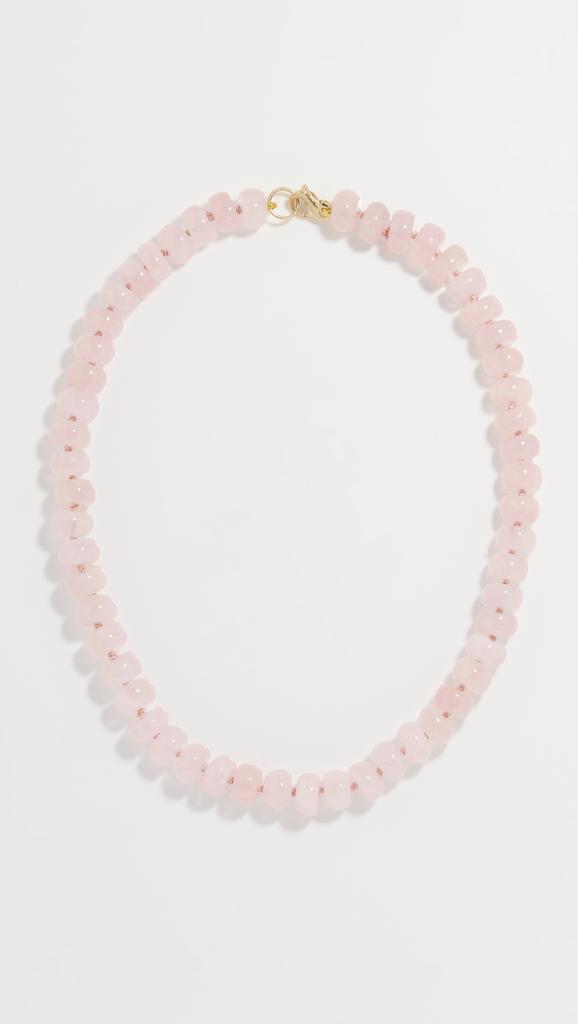 Adina Reyter 14k Spring into Pink Horseshoe Necklace