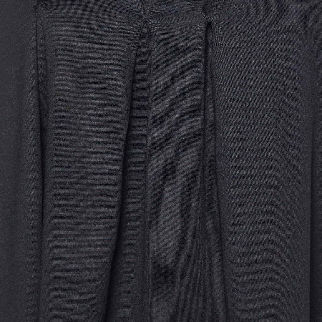 Miu Miu Miu Miu Black Silk Pleated Top S 3