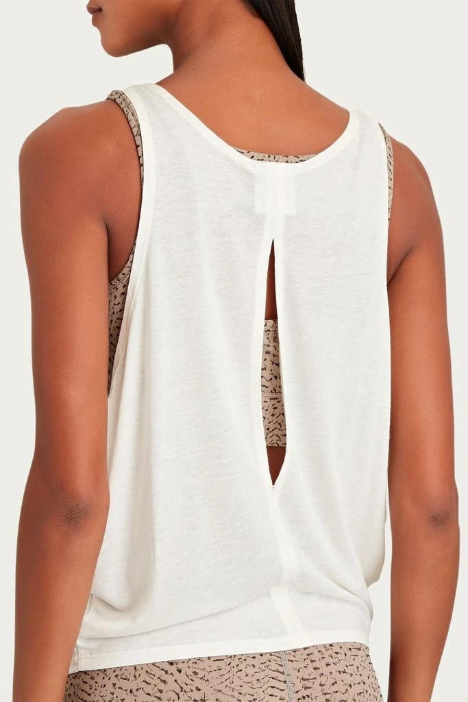 Varley Buckley Tank 2.0 In Whisper White 3