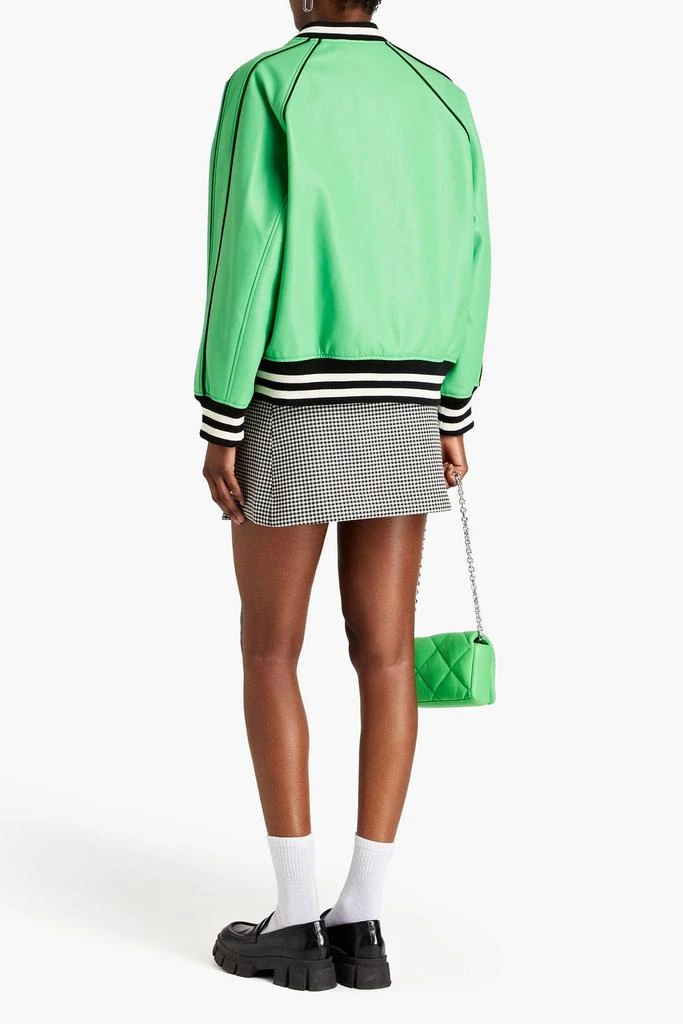 STAND STUDIO Eloise faux leather bomber jacket 3