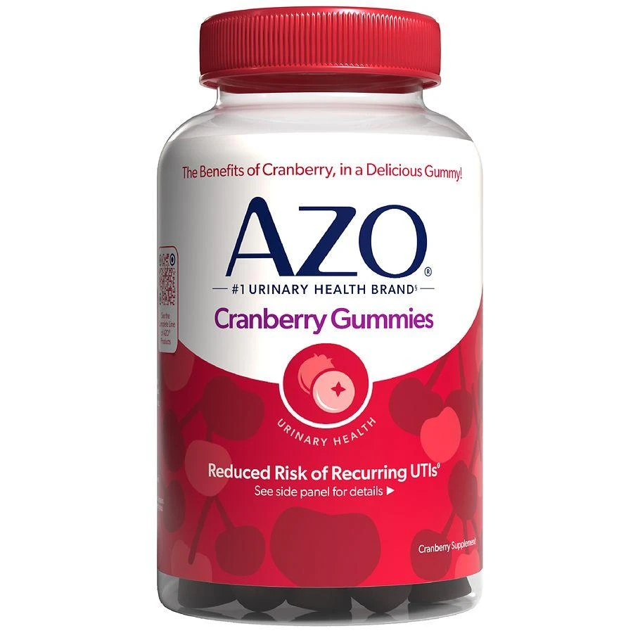 AZO Cranberry Urinary Tract Health Gummies Berrylicious