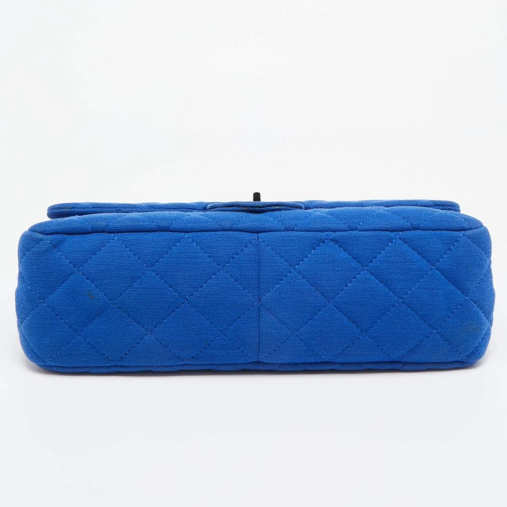 Chanel Chanel Blue Jersey Classic 227 Reissue 2.55 Flap Bag 12