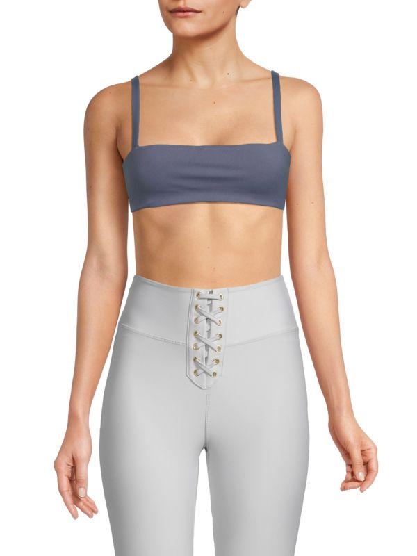 WeWoreWhat ​Nylon-Blend Cami Bandeau Bra Top