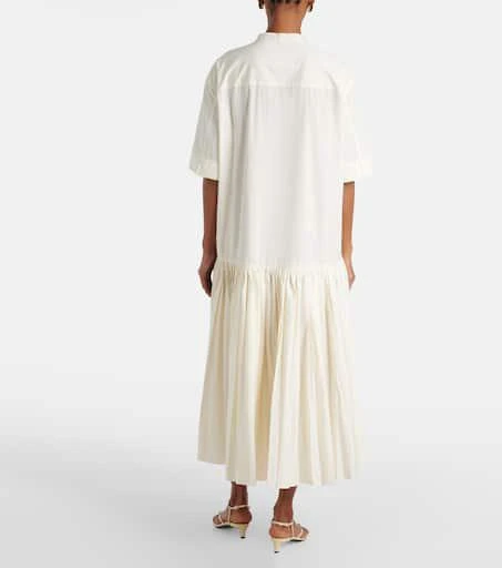 Jil Sander Cotton poplin maxi dress 3