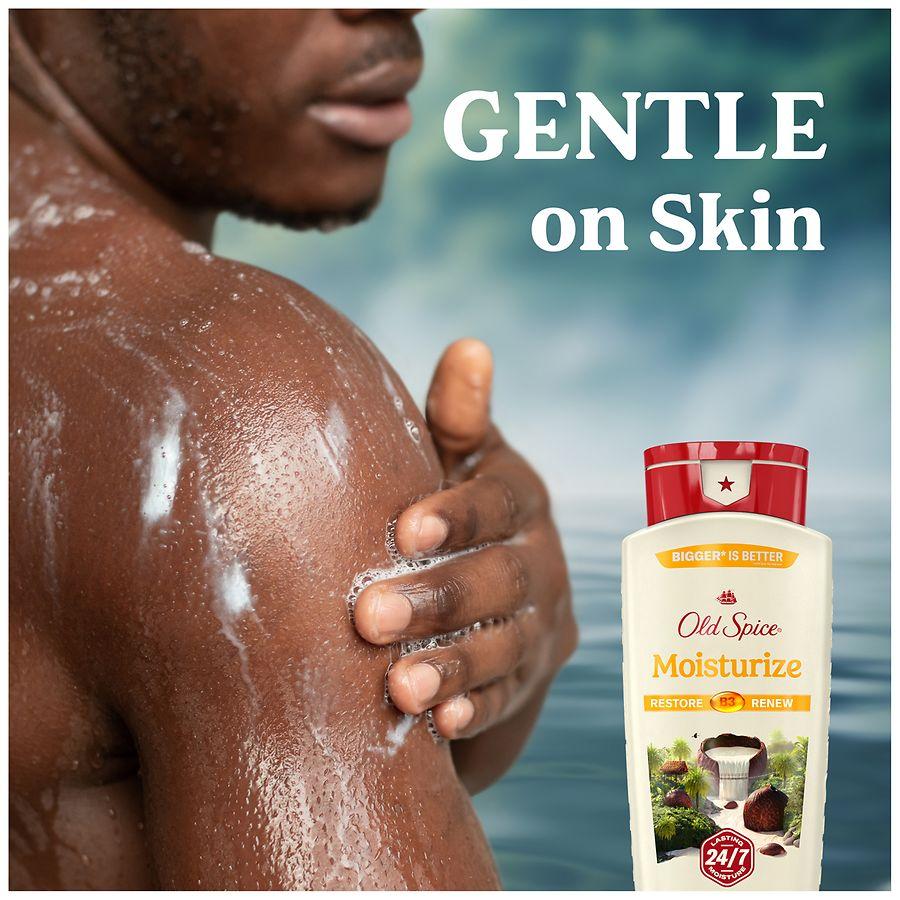 Old Spice Mens Body Wash Shea Butter