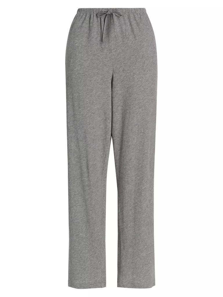 The Row Lanuit Cotton Wide-Leg Lounge Pants