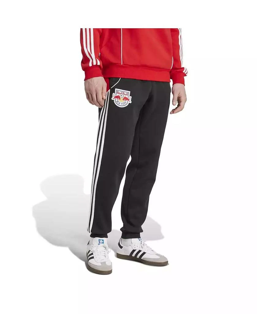 Adidas Men's Black New York Red Bulls 2025 Travel Pants 4