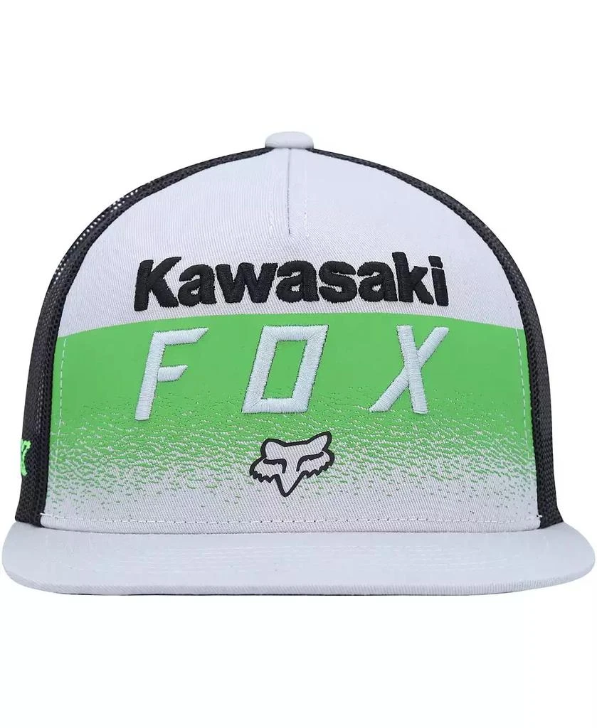 Fox x Kawasaki Men's Gray/Black Snapback Hat 2