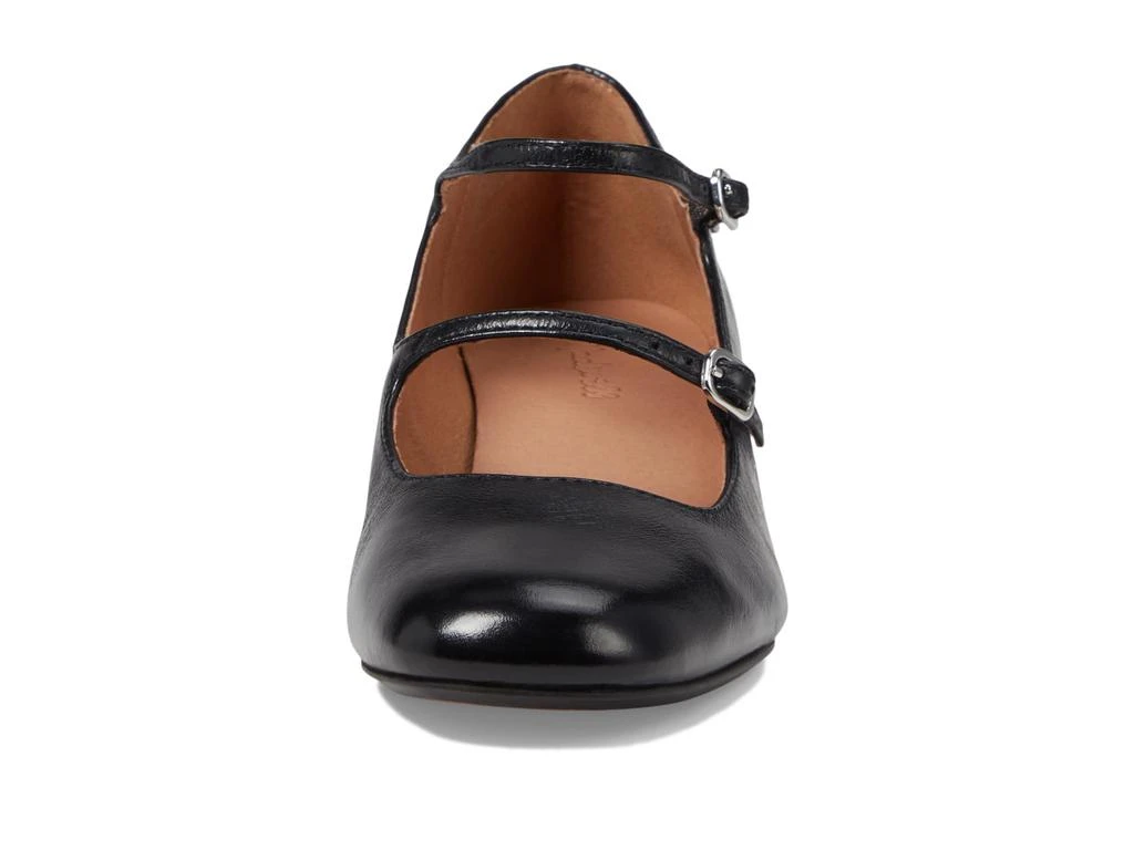 Madewell The Nettie Heeled Mary Jane in Leather 2