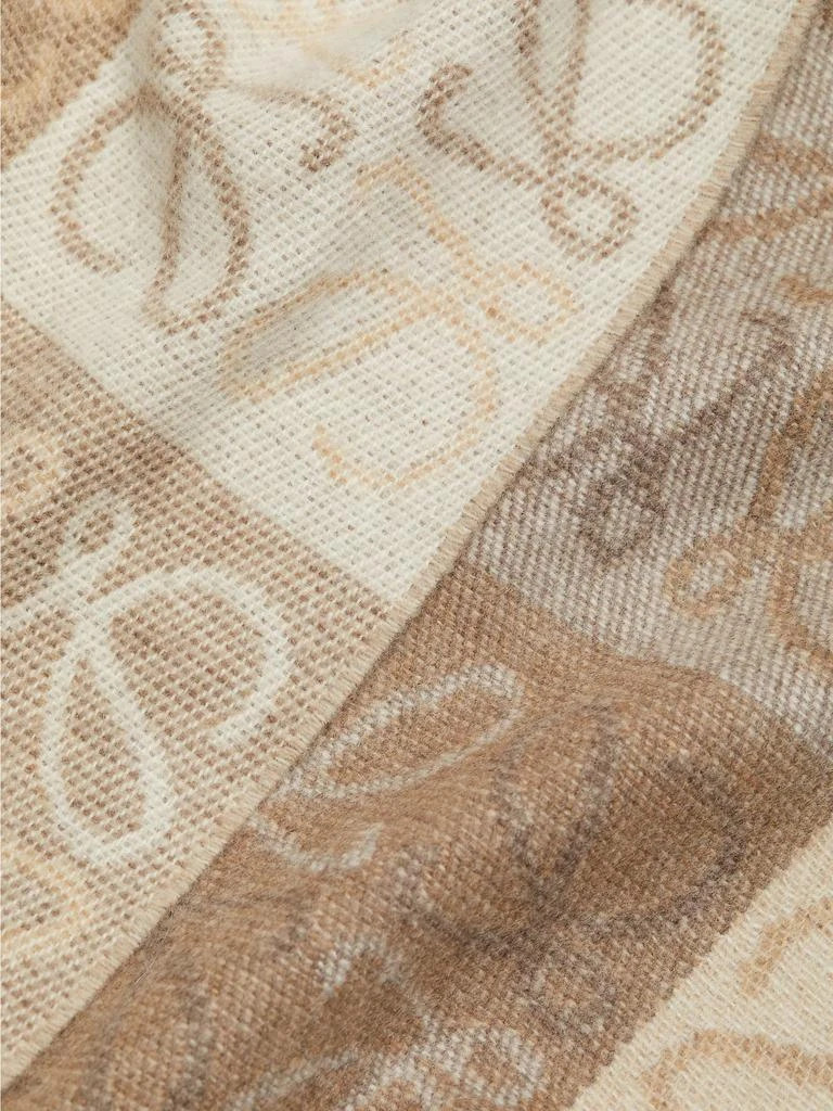 Loewe Anagram Wool Blend Scarf 3