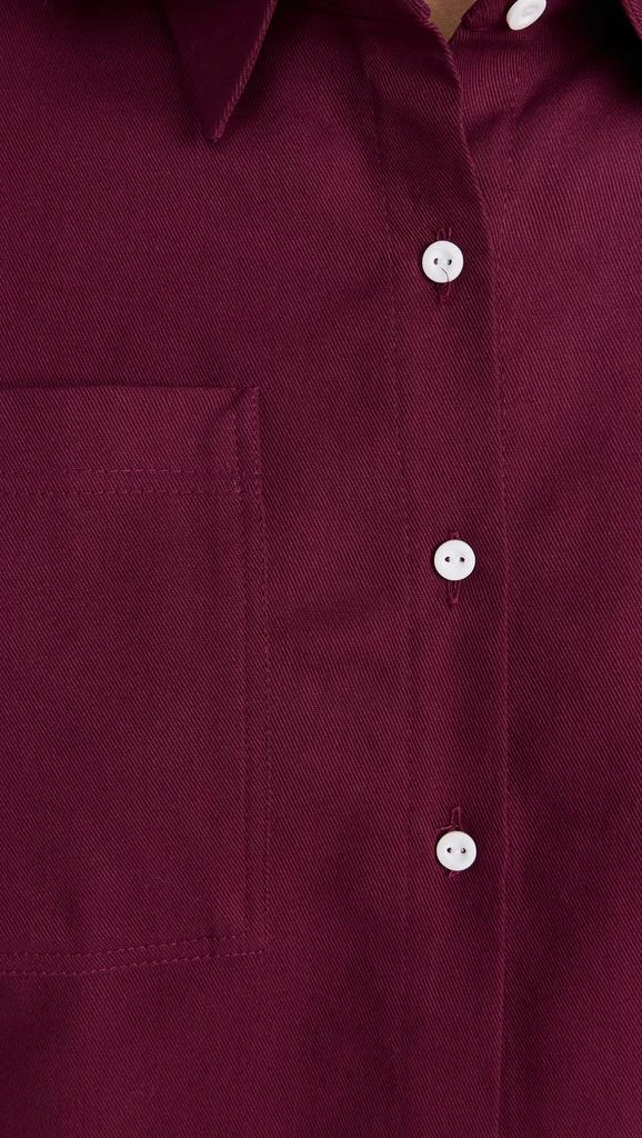 SELFI Cropped Oval Sleeve Shirt 5