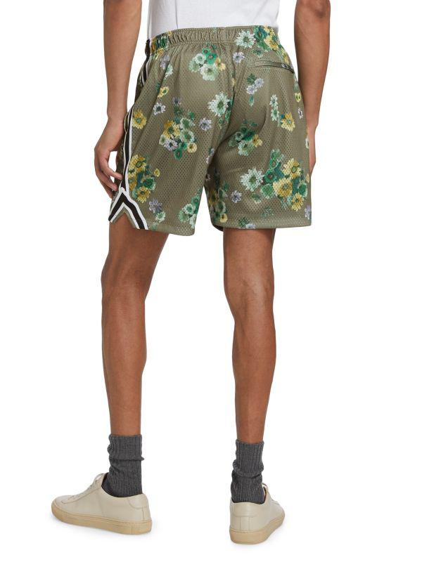 John Elliott Rivalry Floral Mesh Shorts