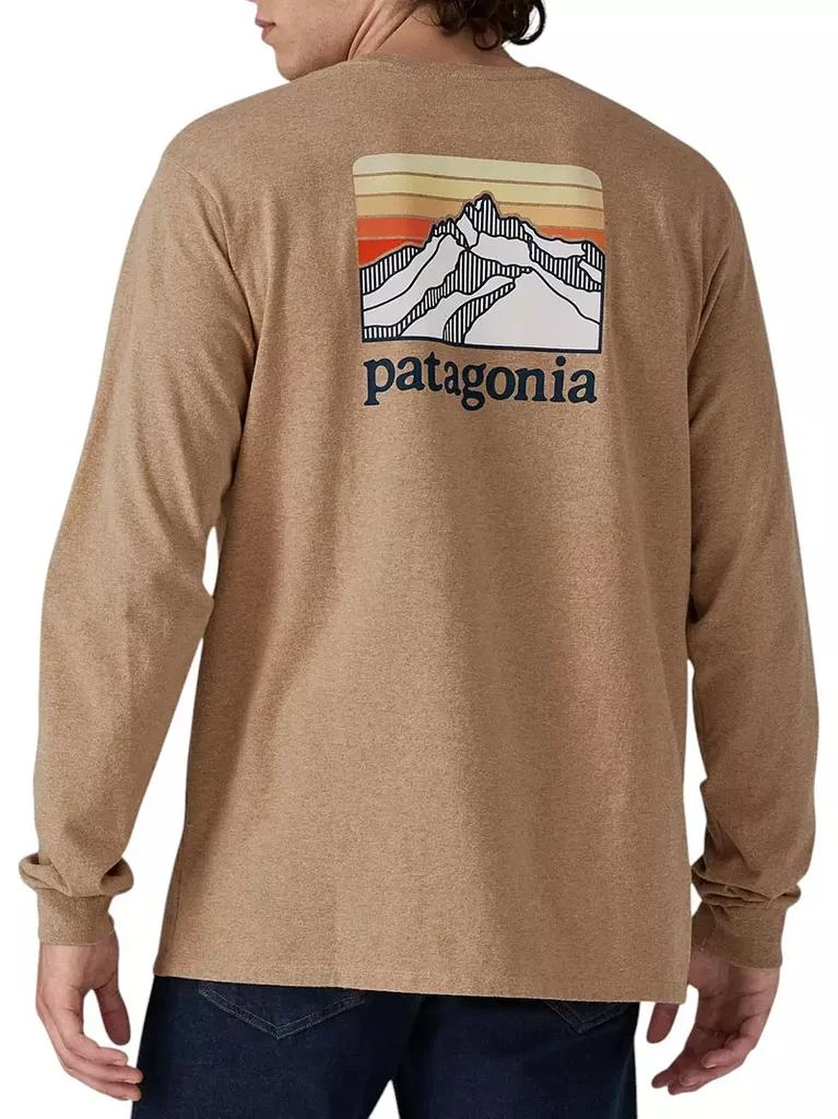 Patagonia Patagonia Men's Line Logo Ridge Responsbilit-Tee Long Sleeve T-Shirt 1