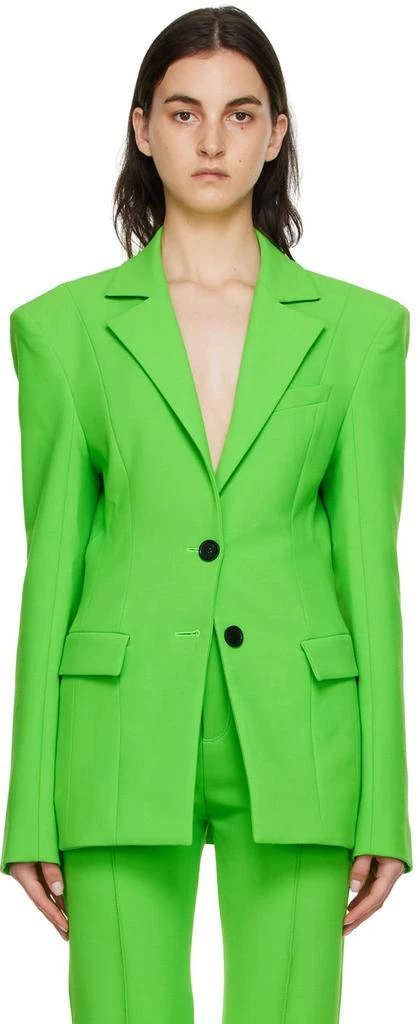 Kwaidan Editions Green Polyester Blazer 1