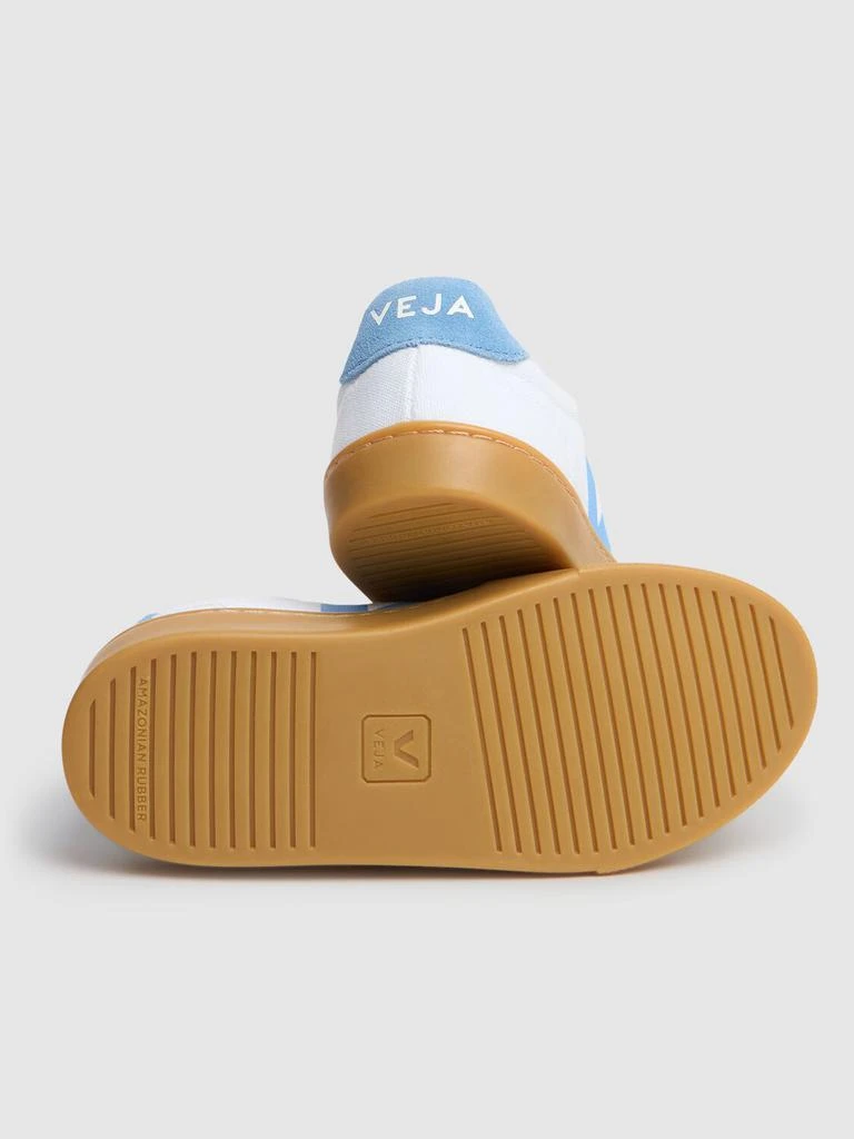 Veja Small Volley Canvas Lace-up Sneakers 3