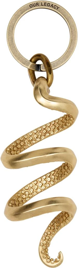 Our Legacy Gold Light Holder Keychain