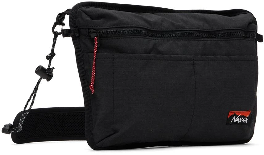 NANGA Black Hinoc Sacoche Bag 2