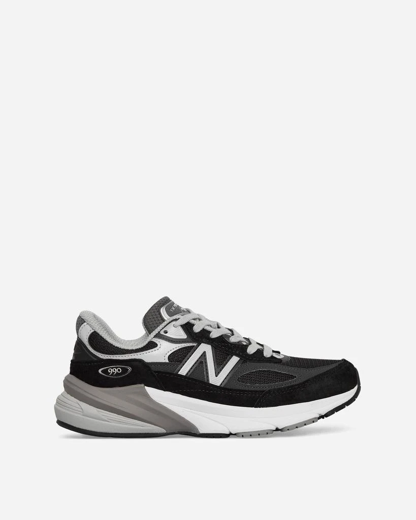 New Balance Women's Made in USA 990v6 Sneakers Black / White 1