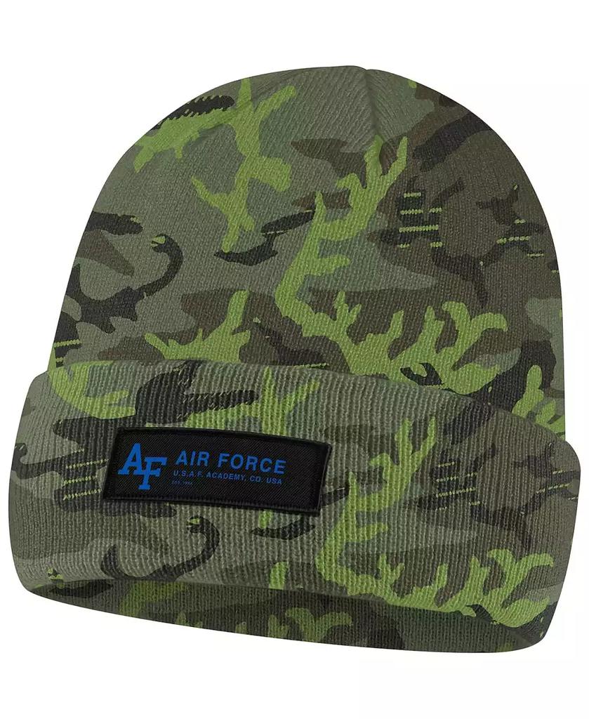 NIKE Men's Camo Air Force Falcons Veterans Day Cuffed Knit Hat