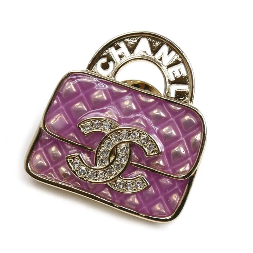 Chanel Metal Pin Brooch (Pre-Owned)