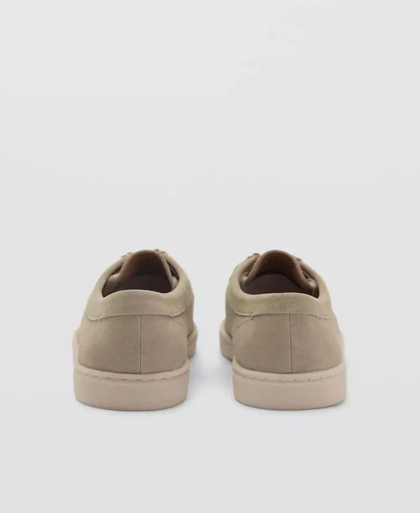 Mango Men's Suede Nautical Shoes 4