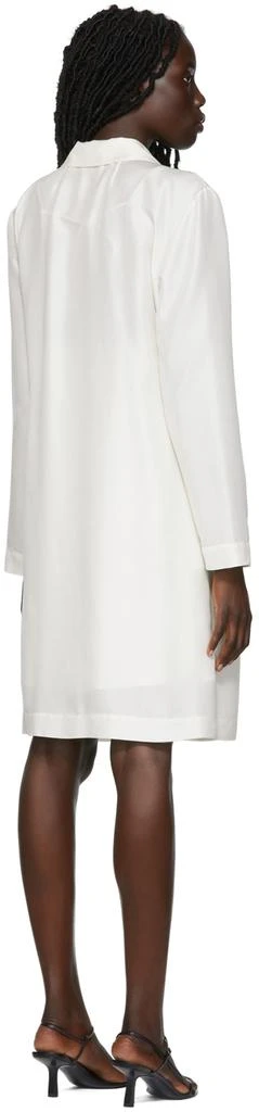The Row SSENSE Exclusive White Pura Coat 3