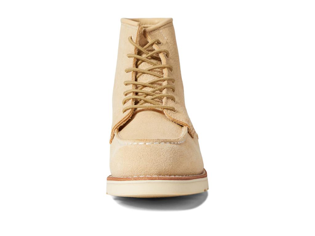 国内配送 RED WING WMNS 6' CLASSIC MOC CREAM ABILENE Red Wing Women's 6-Inch Classic Moc Short Boot in Cream