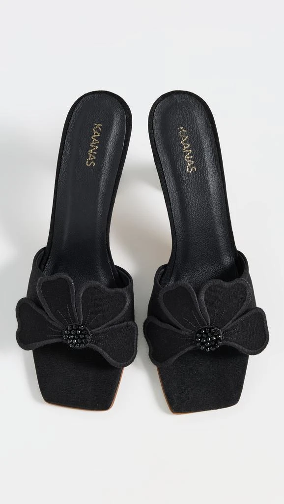 Kaanas Dune by Lun Flower Applique High Heels 4