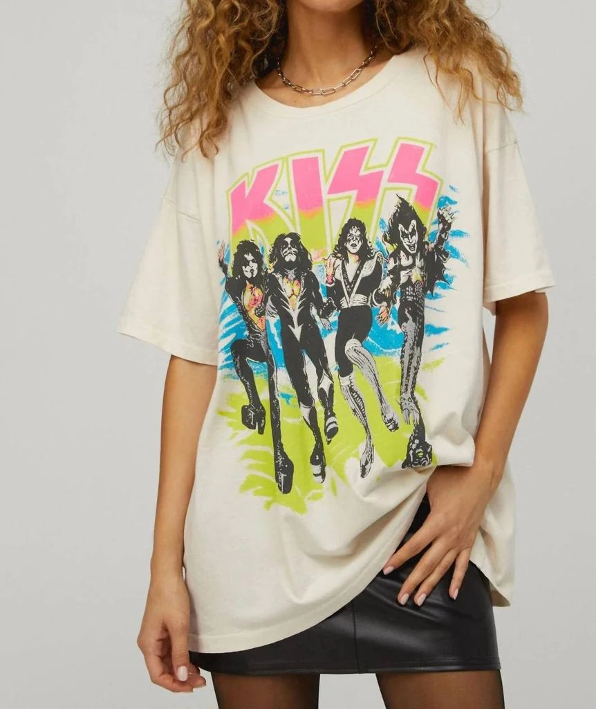 Chaser Kiss Shirt In White 1