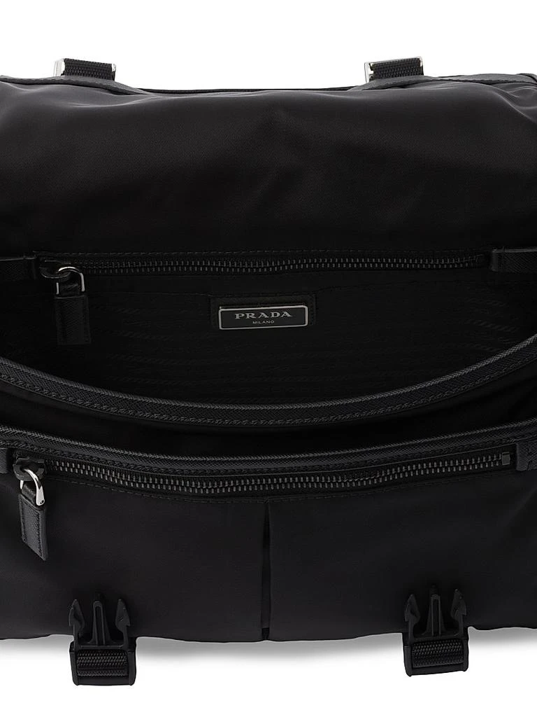 Prada Re-Nylon and Saffiano Leather Shoulder Bag 5