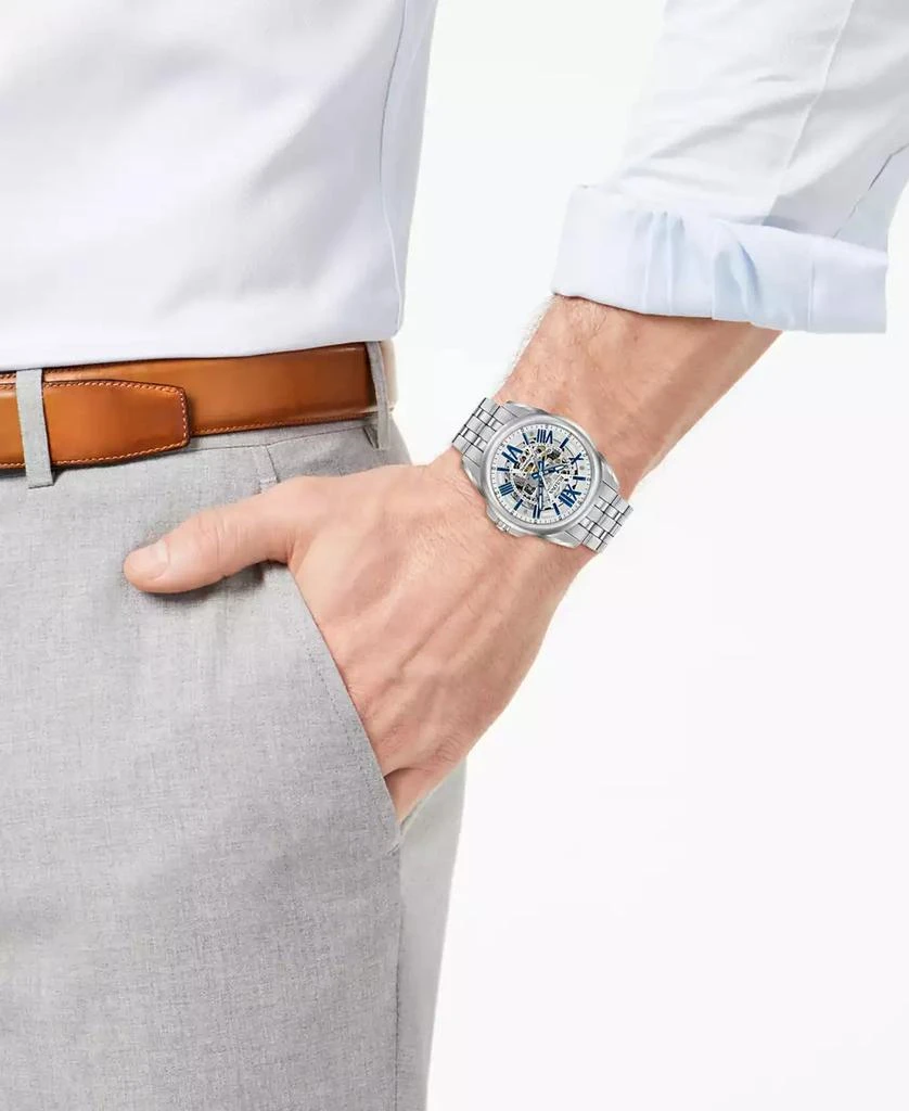 Bulova Men's Automatic Stainless Steel Bracelet Watch 43mm 96A187 4