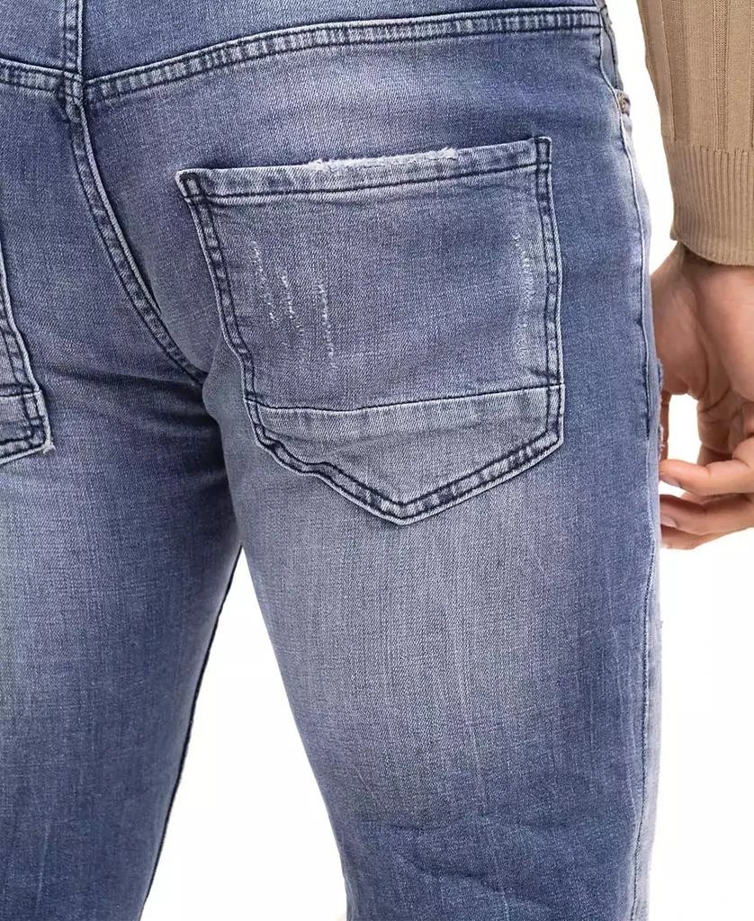 RON TOMSON Men's Modern Stripe Denim Jeans 4