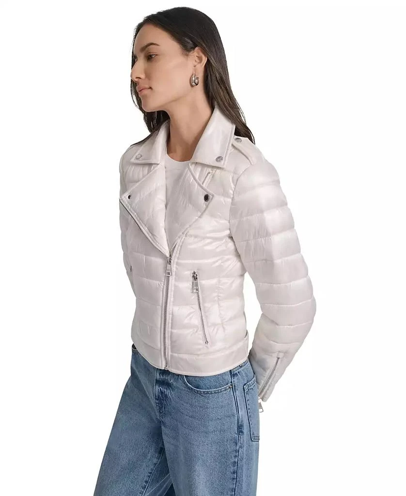 DKNY Women
s Lightweight Zip-Front Puffer Jacket 3