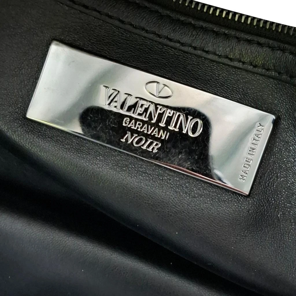 Valentino Valentino Medium Rockstud Glam Lock Shoulder Bag in Black Leather 6
